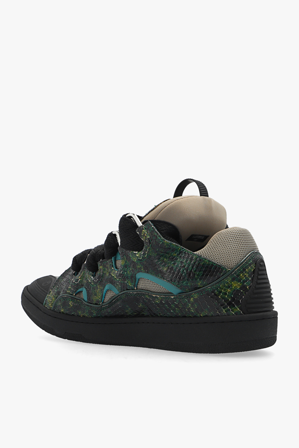lanvin curb sneakers men
